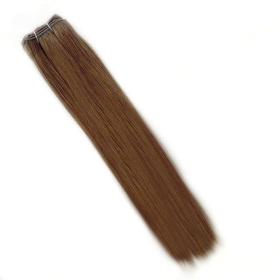 Paiement complet Extensions de tresses de cheveux brésiliennes Rémy Cheveux humains Tresses droites Couleur teinte