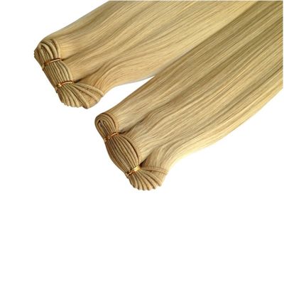 Paiement initial 613 Blonde 22 pouces 24 pouces cheveux humains brésiliens tissus cheveux naturels Remy