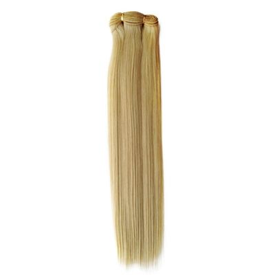 Paiement initial 613 Blonde 22 pouces 24 pouces cheveux humains brésiliens tissus cheveux naturels Remy