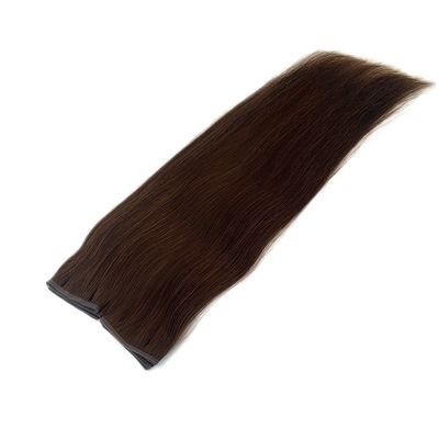 Multicolore Remy Extensions de cheveux 100% péruvienne Tissus plat Cheveux humains avec tissus PU de peau