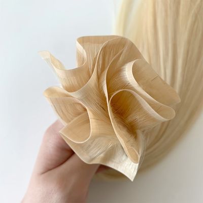 Stylus droit PU tissus de peau 100% extension de cheveux humains pour les femmes et le salon monnaie américaine