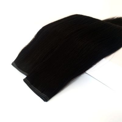 Coupe à double dessin Blonde peau vierge européenne Tissus de cheveux humains Peau sans couture Cheveux brésiliens