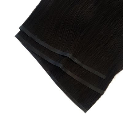 Coupe à double dessin Blonde peau vierge européenne Tissus de cheveux humains Peau sans couture Cheveux brésiliens