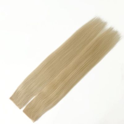 Petit trou PU bande sans couture cheveux tissus de la peau double prolongations dessinées 50 cm Taille du paquet