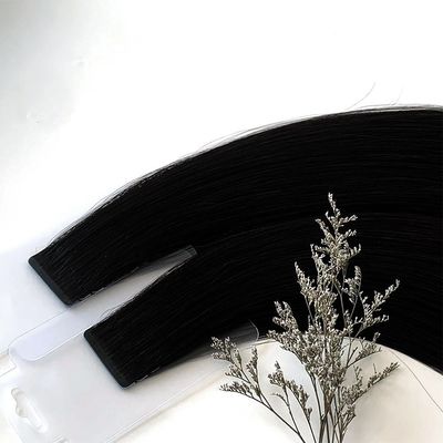 Les extensions de cheveux à cuticule complète en russe Les extensions de cheveux en ruban adhésif invisibles sans couture
