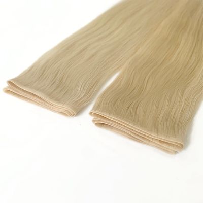 Conception personnalisée en PU pour les cheveux et la peau, tissée à la main, mini-tissée pour les salons de coiffure