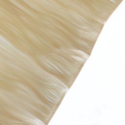 Conception personnalisée en PU pour les cheveux et la peau, tissée à la main, mini-tissée pour les salons de coiffure