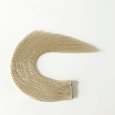 Conception personnalisée en PU pour les cheveux et la peau, tissée à la main, mini-tissée pour les salons de coiffure