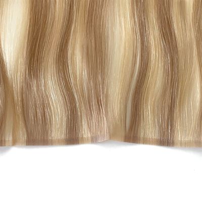 Extensions de cheveux bruts 100% cheveux humains en PU à double traction tissus de peau en PU invisible tissus de cheveux en PU