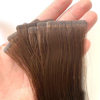 Tape brute réutilisable vietnamienne Remy Extensions de cheveux humains européens Réutilisable en monnaie américaine