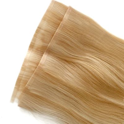 Cheveux humains PU tissus de peau en couleur Muti pour l'emballage Taille 50.00cm * 8.00cm * 3.00cm