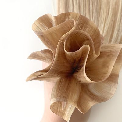 Cheveux humains PU tissus de peau en couleur Muti pour l'emballage Taille 50.00cm * 8.00cm * 3.00cm
