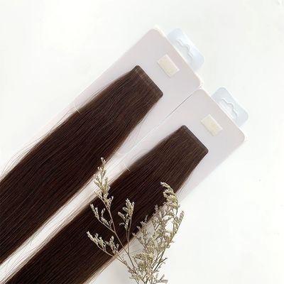 Longueur de cheveux de 20 pouces, bande invisible mince, extensions de cheveux, couleur naturelle, 100% cheveux humains.