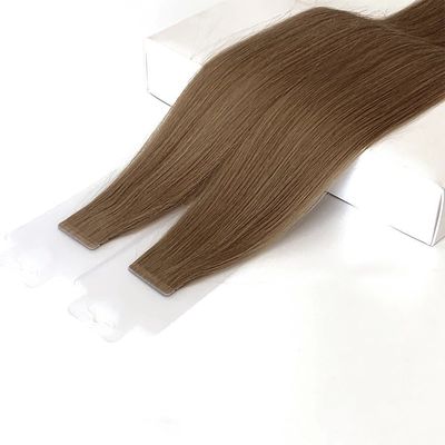 Longueur de cheveux de 20 pouces, bande invisible mince, extensions de cheveux, couleur naturelle, 100% cheveux humains.