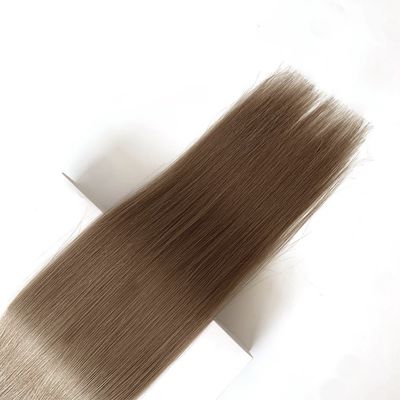 La bande étroite dans les cheveux est une extension de cheveux brésiliens vierges 20 pouces 22 pouces vrais cheveux humains
