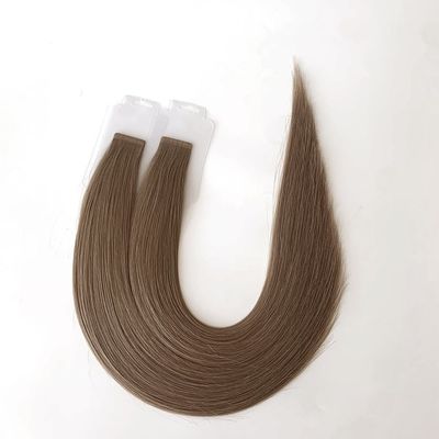 Extensions de cheveux en bande étroite Cheveux humains vietnamiens à double traction 18 mois Vie