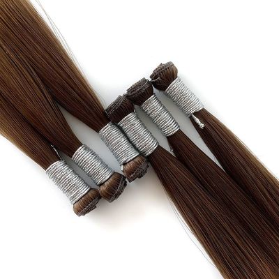 Double dessiné Extensions de cheveux humains vierges Génie Tissus en 0,300kg Paquet Poids brut