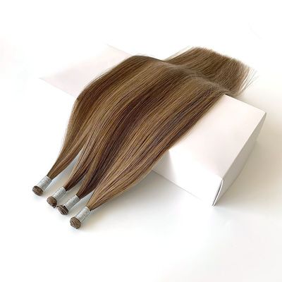 100% cheveux humains vierges tissus droits coupés alignés cheveux péruviens génial tissus