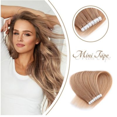 Longueur des cheveux 20 pouces 100% humain européen mini bande de fleurs extensions de cheveux