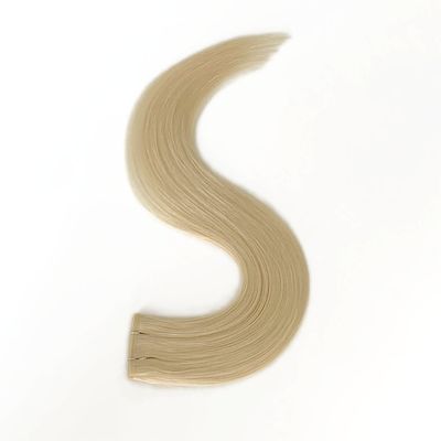 Cheveux humains à double traction Invisible Tissus plats Stylus droit Garantie de retour de 30 jours