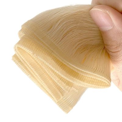 Cheveux humains à double traction Invisible Tissus plats Stylus droit Garantie de retour de 30 jours
