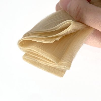 Cheveux humains à double traction Invisible Tissus plats Stylus droit Garantie de retour de 30 jours