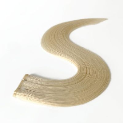 Tissu plat-231010 Poignées de cheveux humains Vierges extensions de tissu plat pour vos besoins