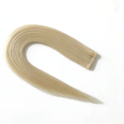 Tissu plat-231010 Poignées de cheveux humains Vierges extensions de tissu plat pour vos besoins
