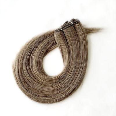 Personnalisation de 24 pouces mince douce lumière sans couture Remy 12A Grade Extensions de cheveux en trame