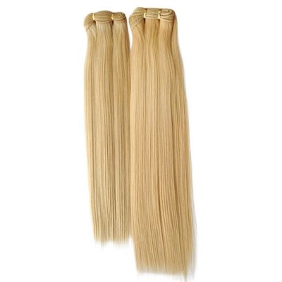 Double dessiné blond Remy Tissus extensions de cheveux humains Expédition rapide et prix abordable