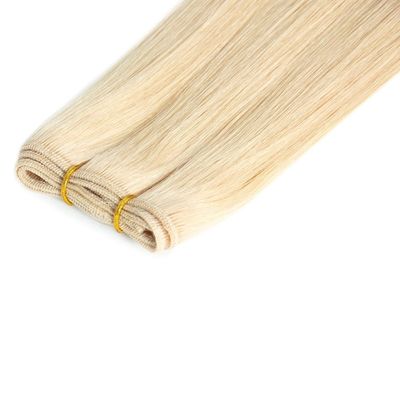 Double dessiné blond Remy Tissus extensions de cheveux humains Expédition rapide et prix abordable