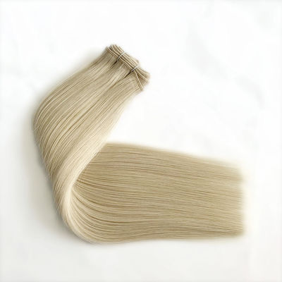 Double dessiné blond Remy Tissus extensions de cheveux humains Expédition rapide et prix abordable