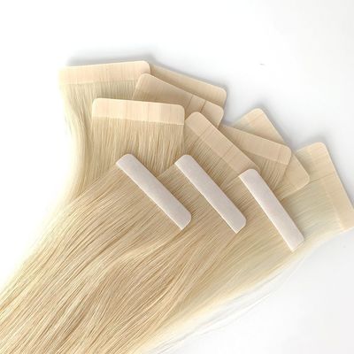 Grade européen 12A Ruban non transformé Ins brut Double dessiné vierge Remy 100 Extension de cheveux humains