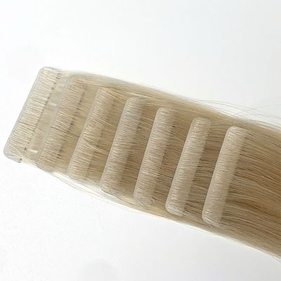 Demande personnalisée 100% de ruban invisible vierge russe européen dans les extensions de cheveux
