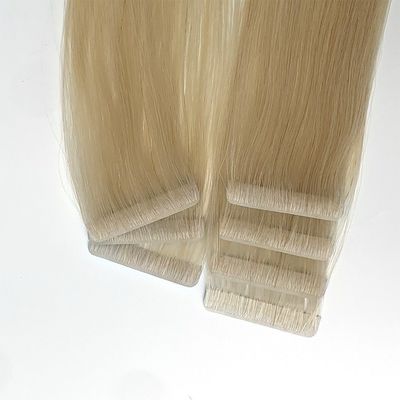 Demande personnalisée 100% de ruban invisible vierge russe européen dans les extensions de cheveux