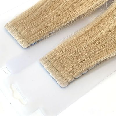 Demande personnalisée 100% de ruban invisible vierge russe européen dans les extensions de cheveux