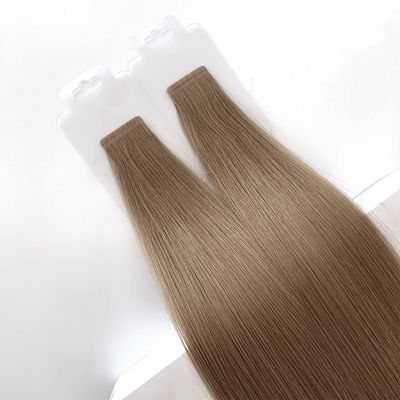 Ruban adhésif brésilien Remy Cuticle aligné en couleur ombre Tissus de peau en couleur ombre