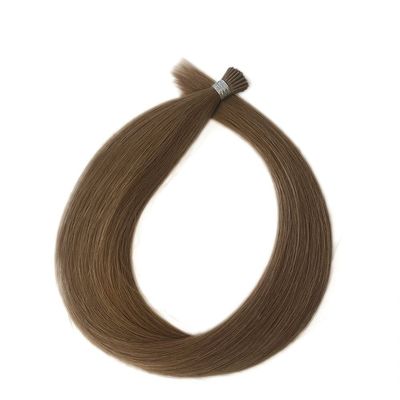 Super double cuticule européenne dessinée intacte kératine I pointe 100% Remy cheveux naturels IT-20189