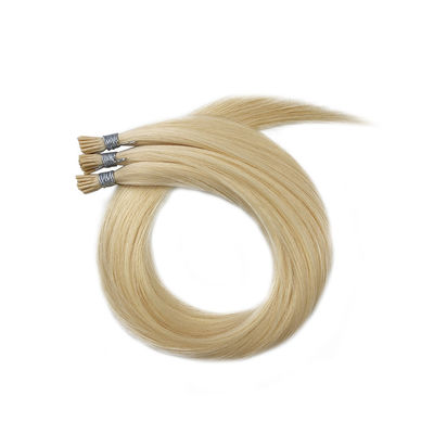 Légère style double dessiné I pointe Human Remy extensions de cheveux avec kératine pré-lié