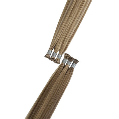 Crème de kératine pour l'extension de l'extrémité de la tête Cheveux 100% Remy Naturel Pour l'extension du cheveu humain Double dessiné