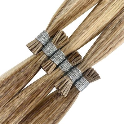Crème de kératine pour l'extension de l'extrémité de la tête Cheveux 100% Remy Naturel Pour l'extension du cheveu humain Double dessiné