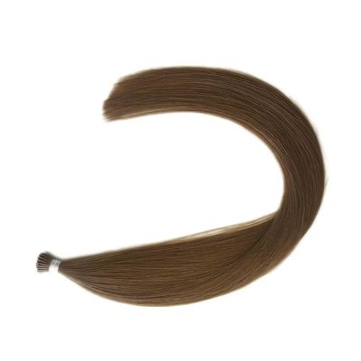 Extenssions de cheveux à U-tip et à I-tip pré-liées à l'aide d'un procédé italien à double dessin