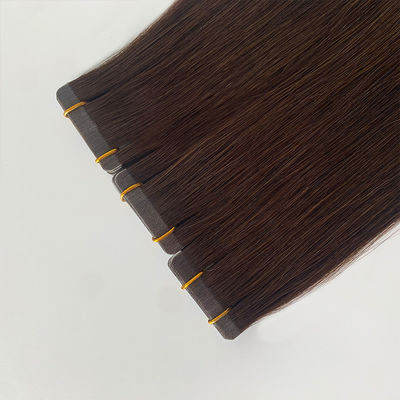 18 pouces de bande de cheveux humains Remy russe dans les extensions de cheveux cheveux bruts pour les besoins personnalisés