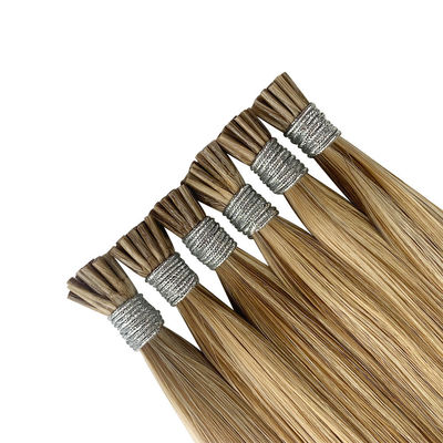 12-28 pouces de perles italiennes pointe double dessinée I pointe Remy kératine extensions de cheveux humains