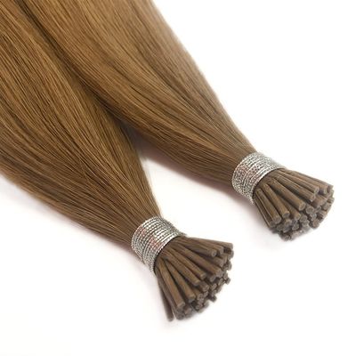 12-28 pouces de perles italiennes pointe double dessinée I pointe Remy kératine extensions de cheveux humains