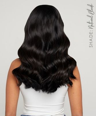 Expédition DHL 20-28 pouces Extensions de cheveux à pointe plate Double style droit