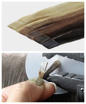 Italian Remy Hair Extensions de cheveux en kératine à pointe plate à double traction avec paiement initial