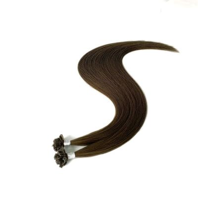 Super Double Tracé Cheveux Brésiliens U Extensions de pointe Blonde 1g/fil Cheveux humains Prébandés
