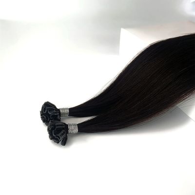 12-28 pouces de pointe droite en U Extensions de cheveux humains Double dessiné avec cuticule intacte