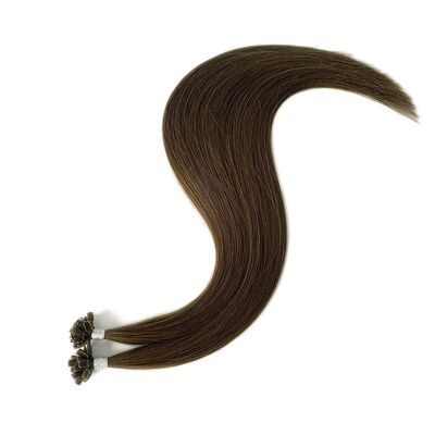 Connecteur de cheveux à pointe plate pré-lié personnalisé U Tip Ombre 2t Extension de couleur de mise en valeur